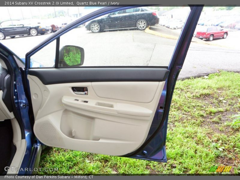 Quartz Blue Pearl / Ivory 2014 Subaru XV Crosstrek 2.0i Limited