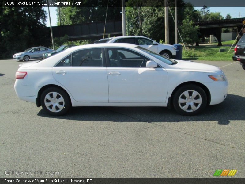 Super White / Ash 2008 Toyota Camry CE