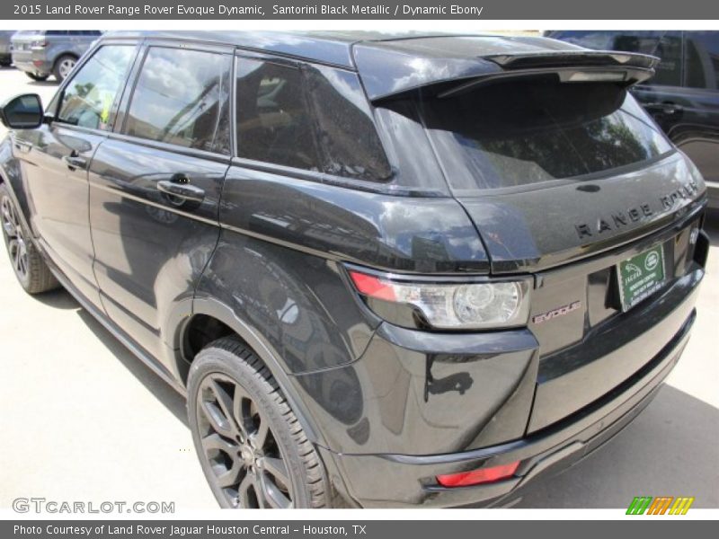 Santorini Black Metallic / Dynamic Ebony 2015 Land Rover Range Rover Evoque Dynamic