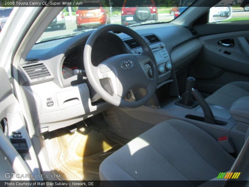 Super White / Ash 2008 Toyota Camry CE