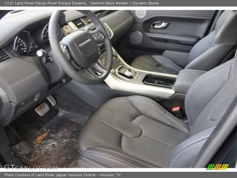 Santorini Black Metallic / Dynamic Ebony 2015 Land Rover Range Rover Evoque Dynamic