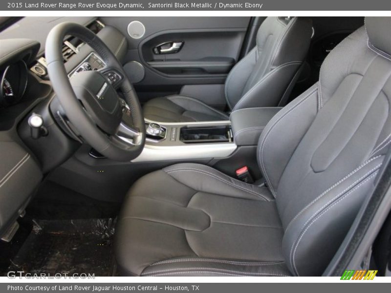 Santorini Black Metallic / Dynamic Ebony 2015 Land Rover Range Rover Evoque Dynamic
