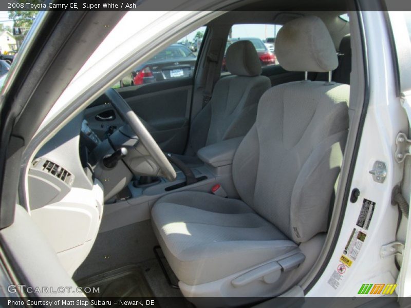 Super White / Ash 2008 Toyota Camry CE