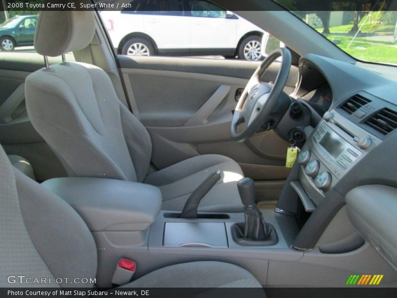 Super White / Ash 2008 Toyota Camry CE