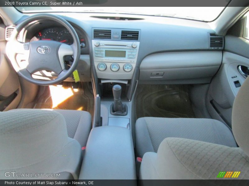 Super White / Ash 2008 Toyota Camry CE