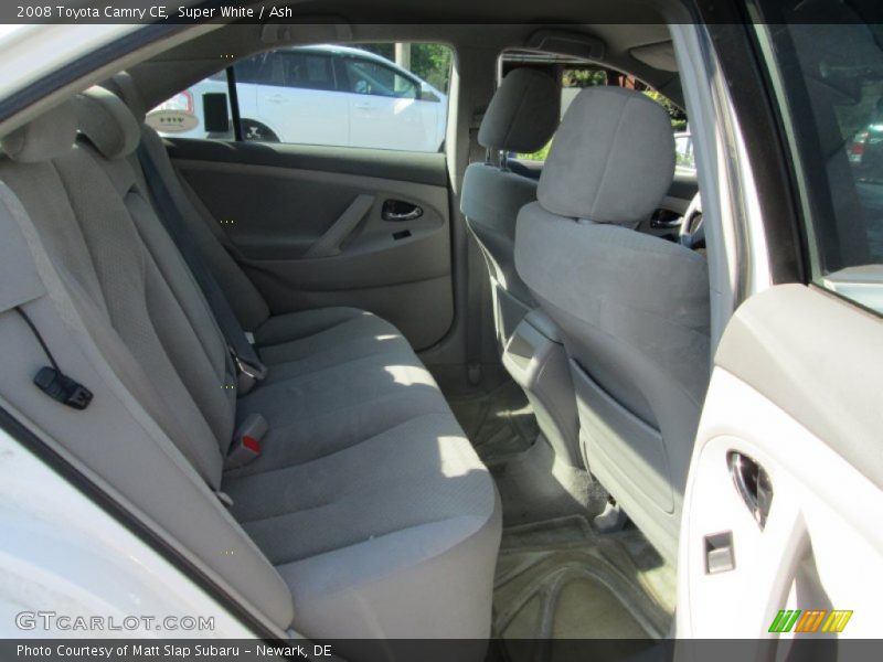 Super White / Ash 2008 Toyota Camry CE