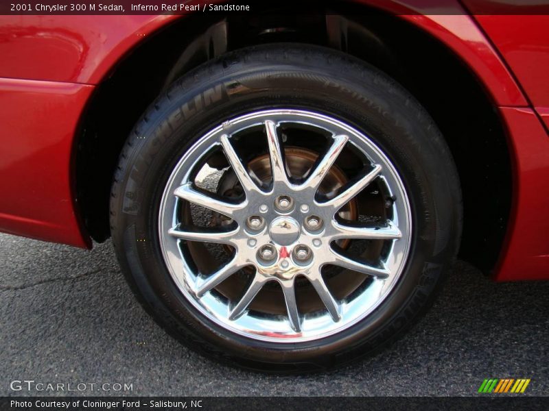 Inferno Red Pearl / Sandstone 2001 Chrysler 300 M Sedan
