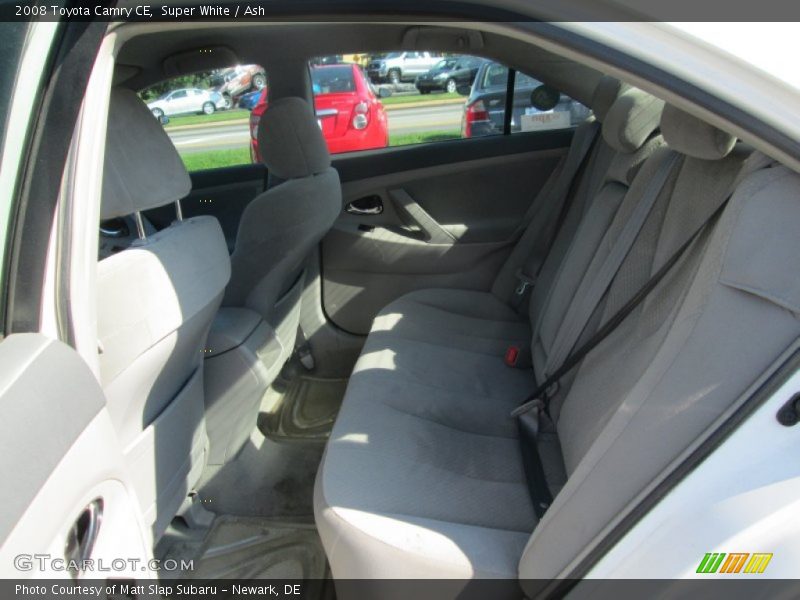 Super White / Ash 2008 Toyota Camry CE