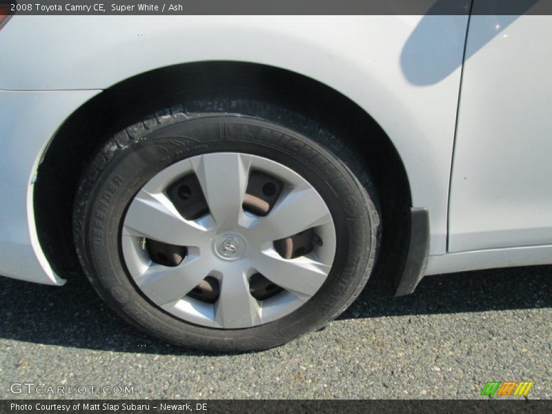 Super White / Ash 2008 Toyota Camry CE