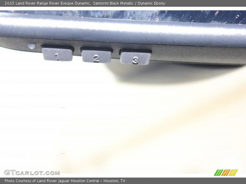 Santorini Black Metallic / Dynamic Ebony 2015 Land Rover Range Rover Evoque Dynamic