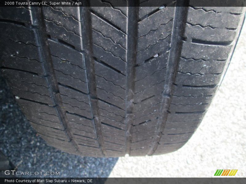 Super White / Ash 2008 Toyota Camry CE