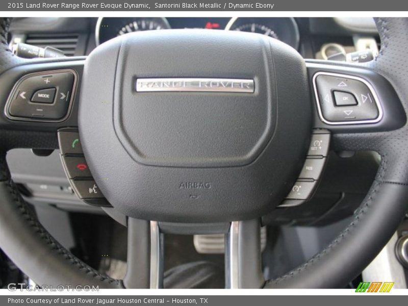 Santorini Black Metallic / Dynamic Ebony 2015 Land Rover Range Rover Evoque Dynamic