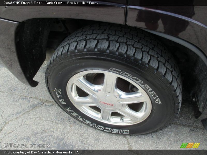 Dark Crimson Red Metallic / Ebony 2008 GMC Envoy SLE 4x4