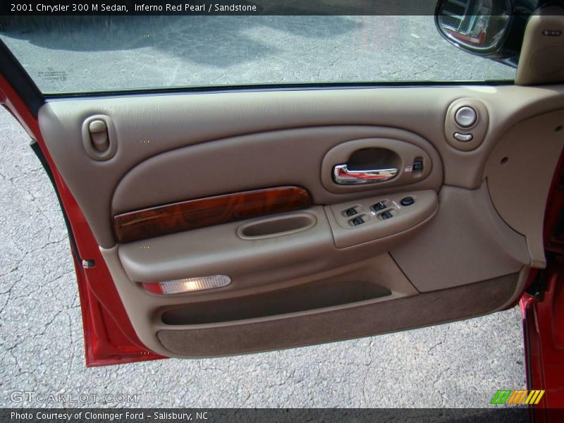 Inferno Red Pearl / Sandstone 2001 Chrysler 300 M Sedan
