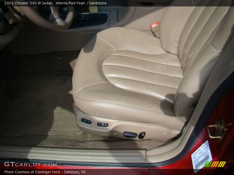 Inferno Red Pearl / Sandstone 2001 Chrysler 300 M Sedan