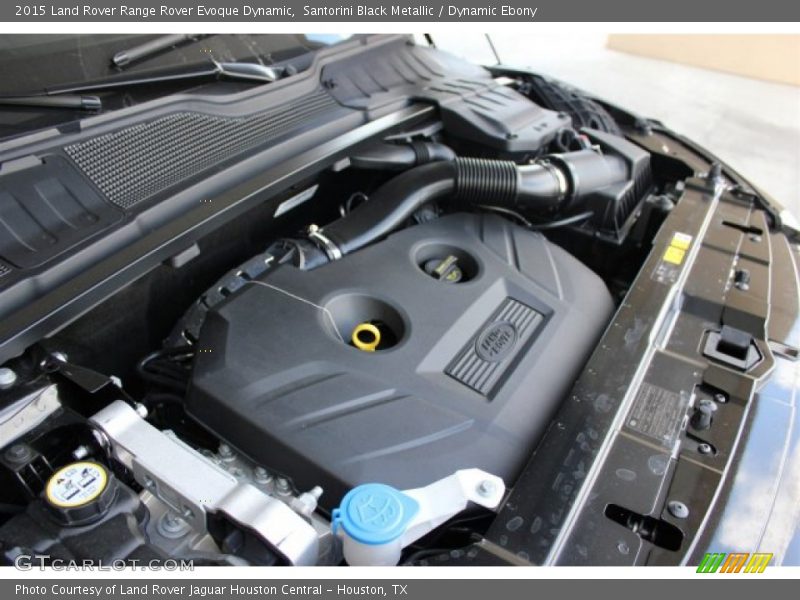 Santorini Black Metallic / Dynamic Ebony 2015 Land Rover Range Rover Evoque Dynamic
