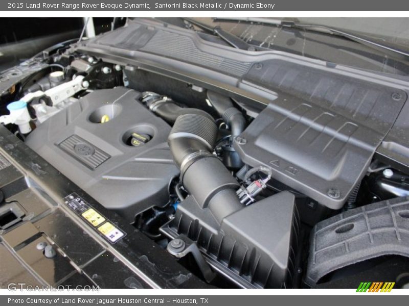 Santorini Black Metallic / Dynamic Ebony 2015 Land Rover Range Rover Evoque Dynamic