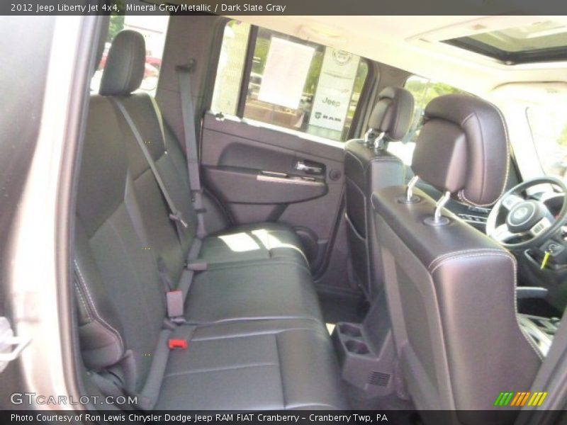 Mineral Gray Metallic / Dark Slate Gray 2012 Jeep Liberty Jet 4x4