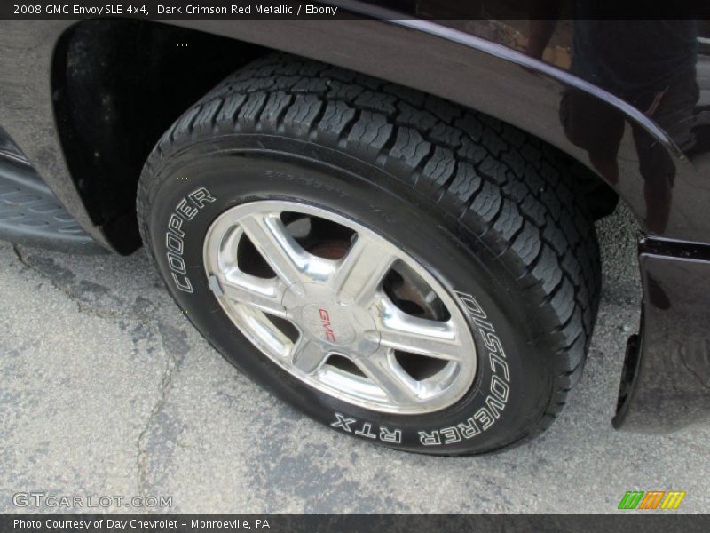 Dark Crimson Red Metallic / Ebony 2008 GMC Envoy SLE 4x4