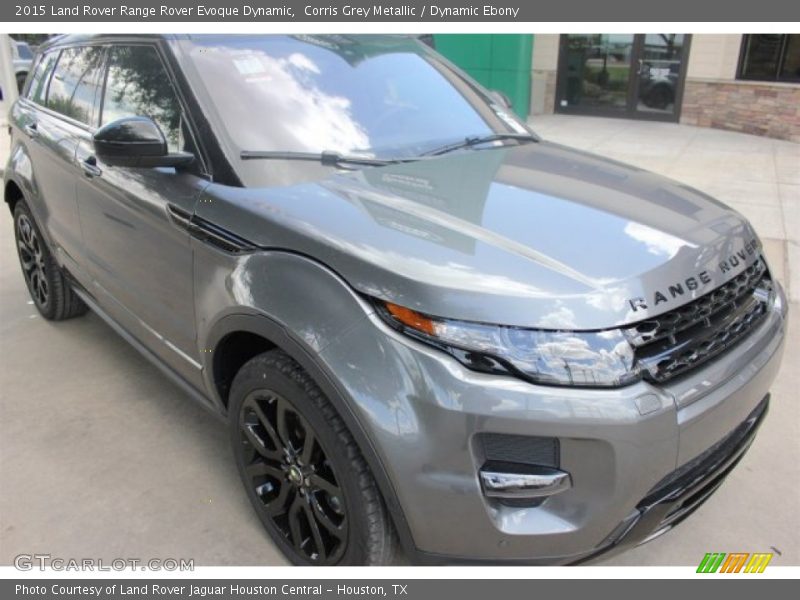 Corris Grey Metallic / Dynamic Ebony 2015 Land Rover Range Rover Evoque Dynamic
