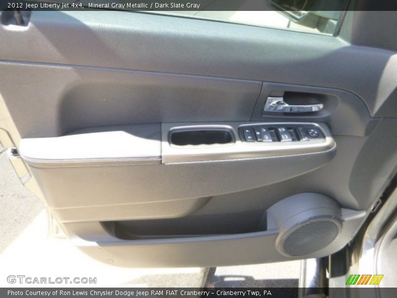Mineral Gray Metallic / Dark Slate Gray 2012 Jeep Liberty Jet 4x4