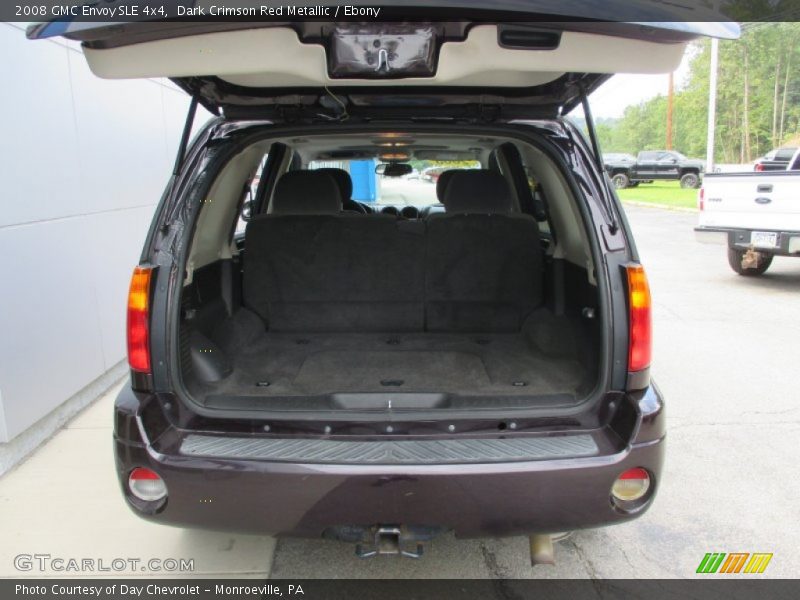 Dark Crimson Red Metallic / Ebony 2008 GMC Envoy SLE 4x4