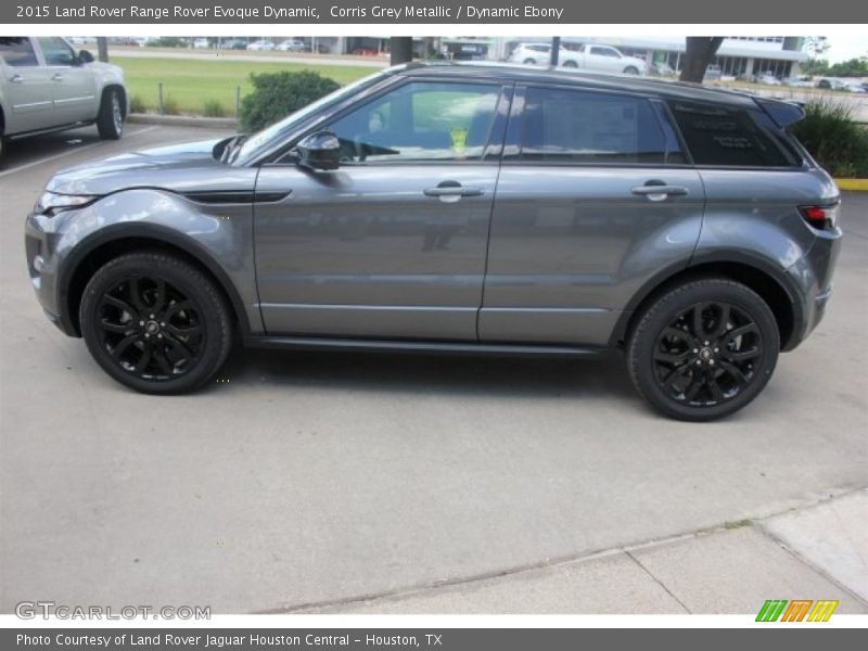 Corris Grey Metallic / Dynamic Ebony 2015 Land Rover Range Rover Evoque Dynamic