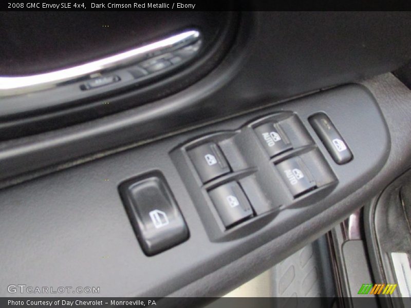 Dark Crimson Red Metallic / Ebony 2008 GMC Envoy SLE 4x4