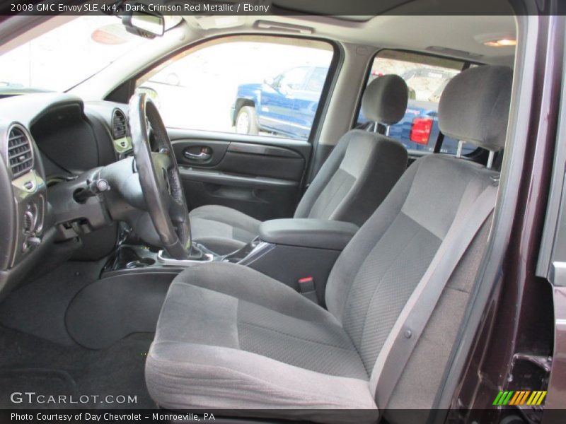 Dark Crimson Red Metallic / Ebony 2008 GMC Envoy SLE 4x4