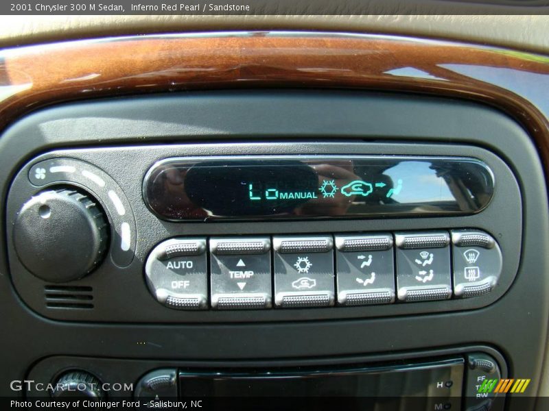 Inferno Red Pearl / Sandstone 2001 Chrysler 300 M Sedan