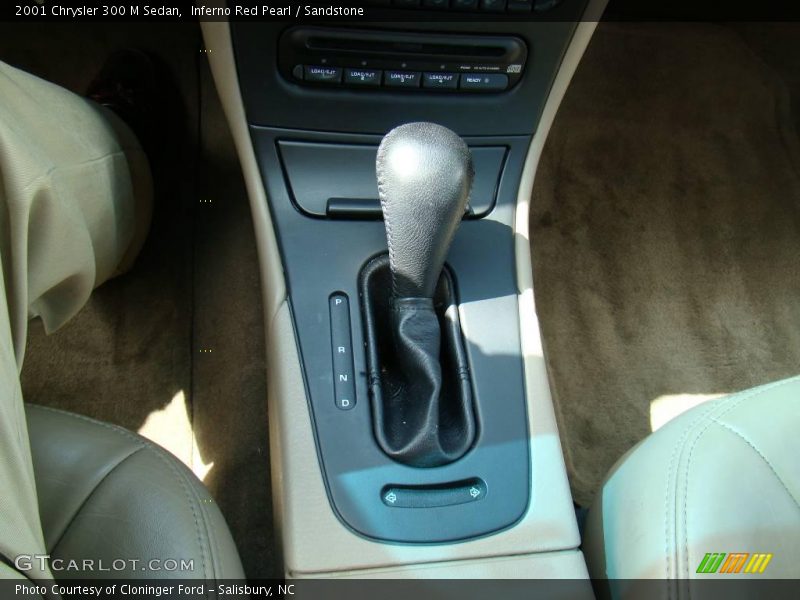 Inferno Red Pearl / Sandstone 2001 Chrysler 300 M Sedan