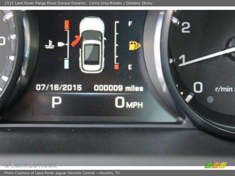 Corris Grey Metallic / Dynamic Ebony 2015 Land Rover Range Rover Evoque Dynamic