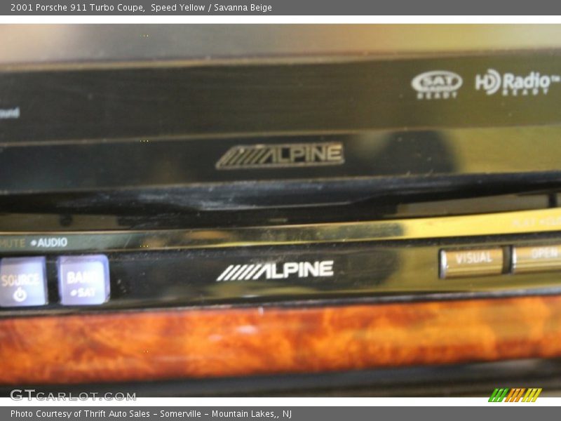 Speed Yellow / Savanna Beige 2001 Porsche 911 Turbo Coupe