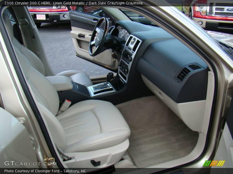 Linen Gold Metallic / Dark Slate Gray/Light Graystone 2006 Chrysler 300 C HEMI
