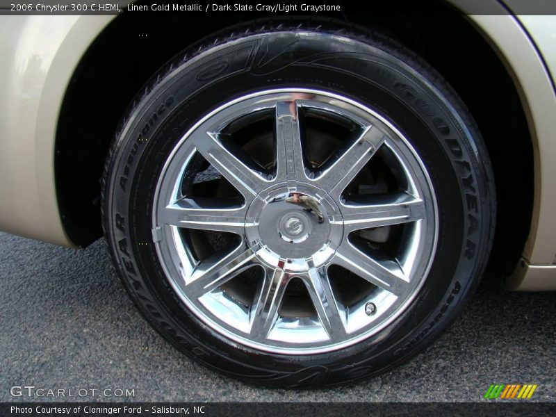 Linen Gold Metallic / Dark Slate Gray/Light Graystone 2006 Chrysler 300 C HEMI