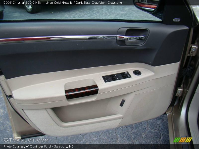 Linen Gold Metallic / Dark Slate Gray/Light Graystone 2006 Chrysler 300 C HEMI