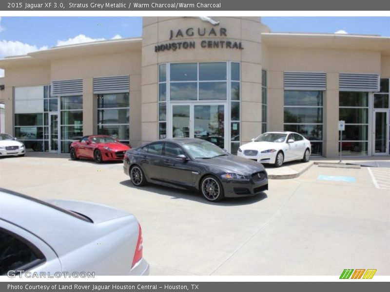 Stratus Grey Metallic / Warm Charcoal/Warm Charcoal 2015 Jaguar XF 3.0