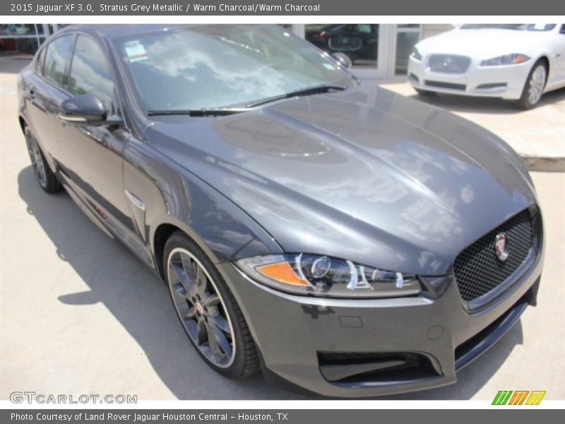 Stratus Grey Metallic / Warm Charcoal/Warm Charcoal 2015 Jaguar XF 3.0