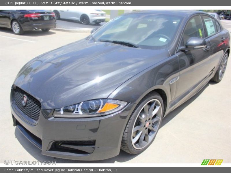 Stratus Grey Metallic / Warm Charcoal/Warm Charcoal 2015 Jaguar XF 3.0