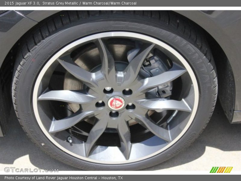 Stratus Grey Metallic / Warm Charcoal/Warm Charcoal 2015 Jaguar XF 3.0