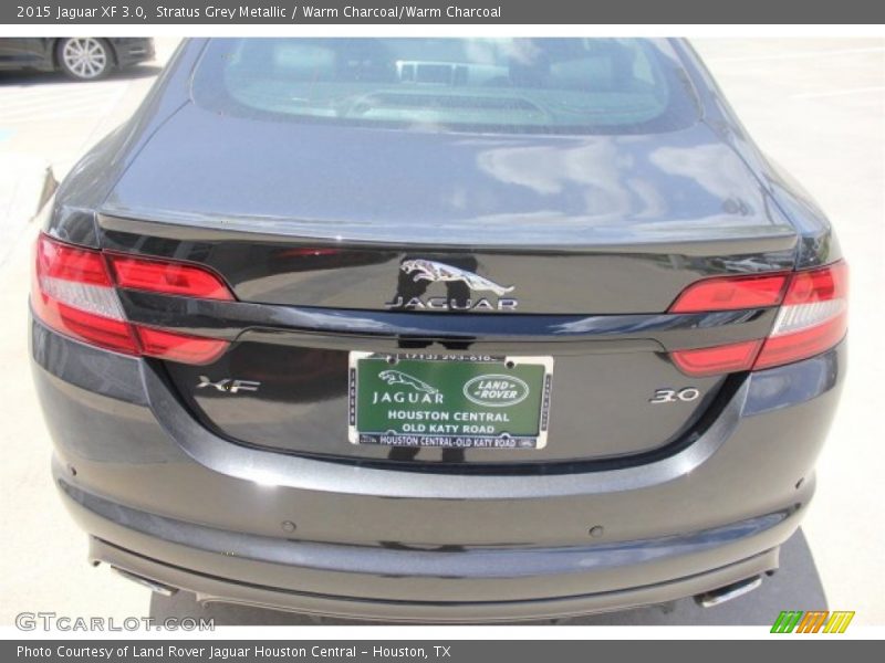 Stratus Grey Metallic / Warm Charcoal/Warm Charcoal 2015 Jaguar XF 3.0