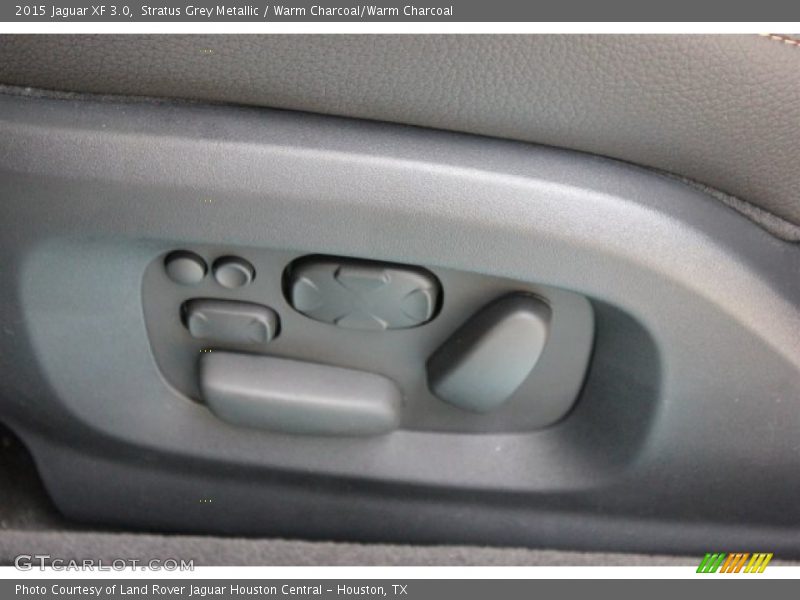 Stratus Grey Metallic / Warm Charcoal/Warm Charcoal 2015 Jaguar XF 3.0