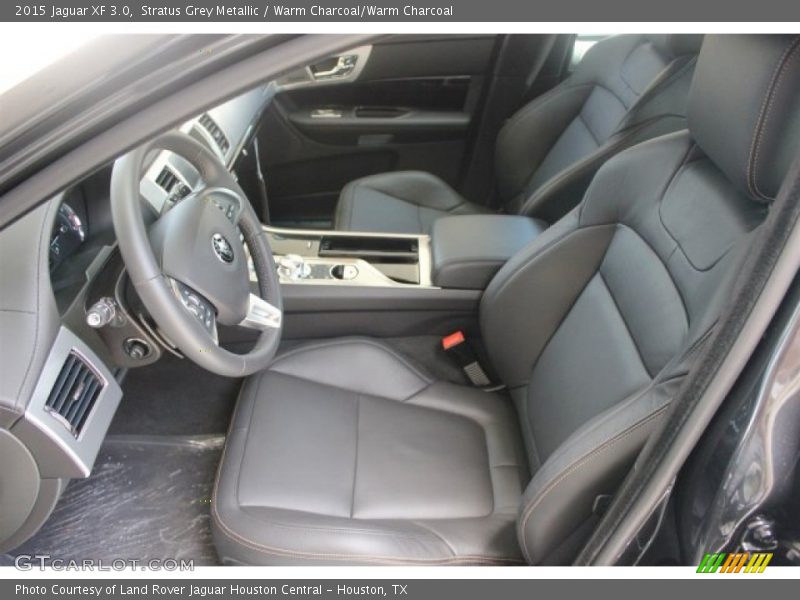 Stratus Grey Metallic / Warm Charcoal/Warm Charcoal 2015 Jaguar XF 3.0