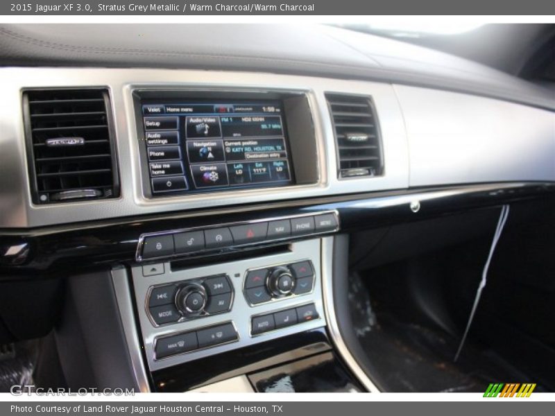Stratus Grey Metallic / Warm Charcoal/Warm Charcoal 2015 Jaguar XF 3.0