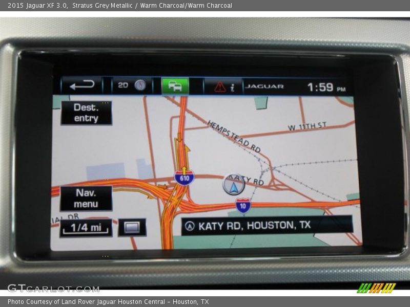 Stratus Grey Metallic / Warm Charcoal/Warm Charcoal 2015 Jaguar XF 3.0