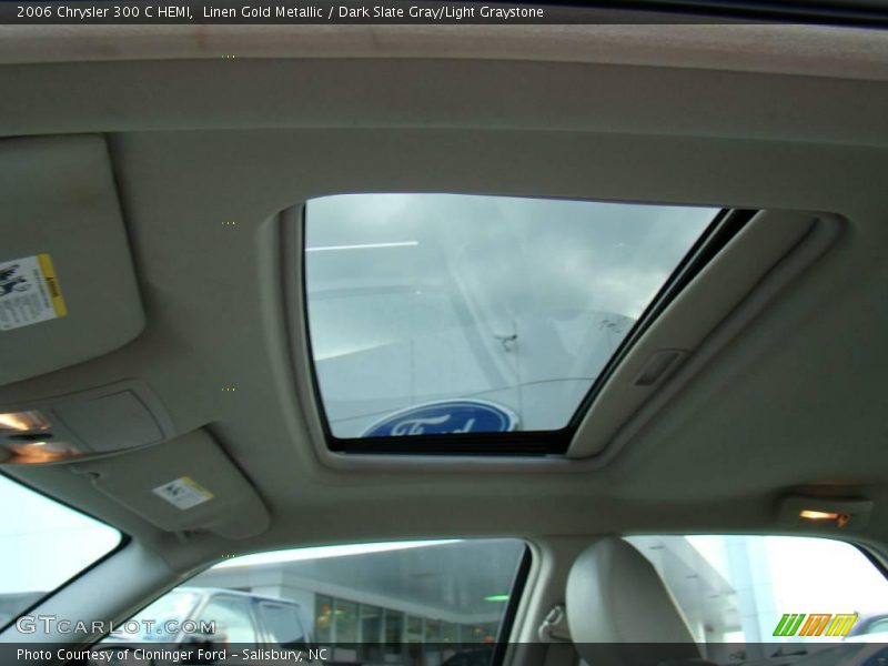 Linen Gold Metallic / Dark Slate Gray/Light Graystone 2006 Chrysler 300 C HEMI