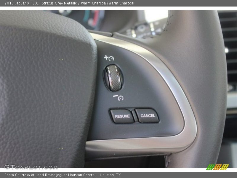 Stratus Grey Metallic / Warm Charcoal/Warm Charcoal 2015 Jaguar XF 3.0