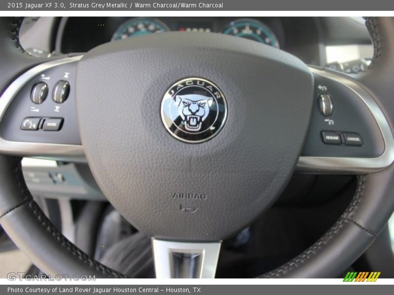 Stratus Grey Metallic / Warm Charcoal/Warm Charcoal 2015 Jaguar XF 3.0