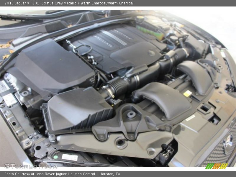 Stratus Grey Metallic / Warm Charcoal/Warm Charcoal 2015 Jaguar XF 3.0