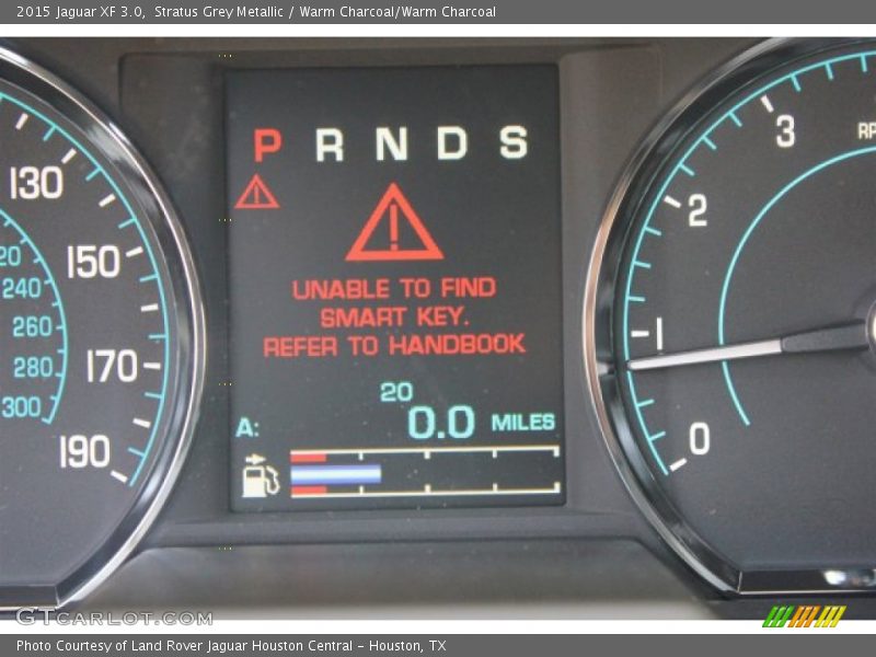 Stratus Grey Metallic / Warm Charcoal/Warm Charcoal 2015 Jaguar XF 3.0